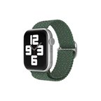 Apple Uyumlu Watch 38mm Kordon (saat Değildir) - Benekli Koyu Yeşil
