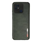 Redmi 10C Kılıf Loop Deri Silikon - Yeşil