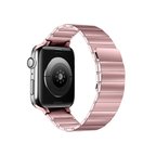 Apple Uyumlu Watch 38mm Kr404 Huks Kordon (saat Değildir) - Rose Gold