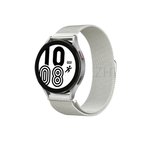 Samsung Uyumlu Galaxy Watch 4 Metal Mıknatıslı Kordon (saat Değildir) - Gümüş