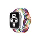 Apple Uyumlu Watch 42mm Kordon - Gökkuşağı 2