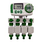 Akyol Garden Dört Çıkışlı Dört Selenoid Valflı Sulama Bilgisayarı