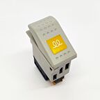 BMC Profesyonel Gri Isıtıcı Fasıla Anahtarı - Ampullü 24V