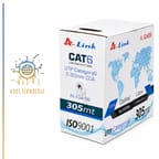 A-Link AL-CAT06 Cat6 0.50 mm CCA kablo, 305M.