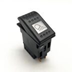 NEW HOLLAND Traktör Universal Arka Çalışma Lamba Anahtarı - Ampullü 12V