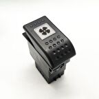 NEW HOLLAND Traktör Universal Havalandırma Anahtarı - Ampullü 12V