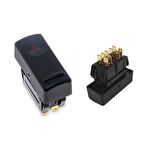 Renault 19 Flaşör Anahtarı - 9 Pin