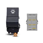 Murat 124, Murat 131 - Tekli Far Anahtarı - 5 Pin