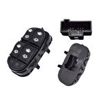 Ford Focus (98-05) Sol Dörtlü Cam Açma Anahtarı - 11 Pin