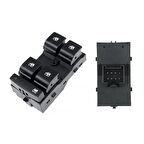 Chevrolet Cruze Sol Dörtlü Cam Açma Kapama Anahtarı - 8 Pin