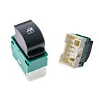 Fiat Doblo, Fiorino - Sol Cam Açma Kapama Anahtarı - 5 Pin