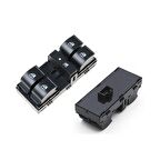 Fiat Linea Dörtlü Cam Açma Kapama Düğmesi - 8 Pin