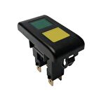 Uyarı İkaz Işığı Rocker Anahtarı  - Ampullü 24V