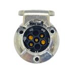 Römork Soketi - Metal - 5 Pin