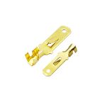 4.8mm Kablo Ucu Tırnaklı Kısa Erkek Terminal Sarı Kablo Pabuç (Paket İçeriği 500 Adettir)