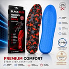 PERFECT FİT ARK DESTEKLİ GRİ ARMY ERKEK MEMORY FOAM DARBE EMİCİ HAFIZALI İÇ TABANLIK 41-46 NUMARAYA GÖRE KOLAY KESİLEBİLİR