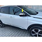 Peugeot 3008 Krom Ayna Kapağı 2 prç 2016 ve üzeri Paslanmaz Çelik
