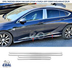 Opel Insignia Uyumlu Krom Yan Kapı Çıtası 4 Prç. 2017 Ve Üzeri Paslanmaz Çelik