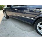 Mercedes E Klasse W124 Krom Yan Kapı Çıtası 8 prç 1984-1995 arası P.Çelik