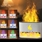 3d Alevli Oda Hava Nemlendirici Himalaya Tuzlu Aroma Difizör 250 ml Ultrasonik Koku Cihazı