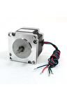 57hs5630 Nema 23 Step Motor 1.1nm 2.7v 3a 8mm D Mil 2 Faz 1.8 Derece 200 Adım 3d Yazıcı Printer Cnc