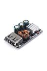 Qc3 Hızlı Şarj Modülü Dc 10-32v 24w To 5v Usb Voltaj Düşürücü Cep Telefonu Apple Android