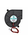 5015 12v Dc Salyangoz Fan 12v 2-pin 3d Yazıcı Soğutma Fanı Santrifüj Blower Fırçasız Fan