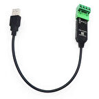 30cm Kablolu USB to RS485 Modül Kutulu Endüstriyel Tip Com Seri Port Sinyal Çevirici Haberleşme