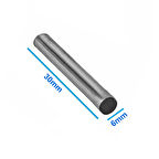 Çelik Sensör Başlığı 6x30mm Kılıf Sıcaklık Isı Sensör Kutusu Metal Tüp Boru D818b20 Ntc Lm35 PT100