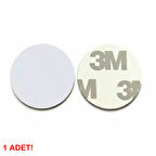 13.56Mhz 25mm Para Tip Nfc Rfid Etiket Ntag215 Manyetik Sticker Proximity Göstergeç Kart Kapı Geçiş