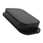 AK-W-67 100x67x22mm Plastik Kutu Siyah Renk Duvar Montaj Tip Elektronik Devre Cihaz Ev Otomasyon