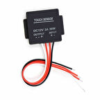 Ayna Dokunmatik Led Anahtar Dimmer DC 12V 3A 36W Açma Kapama Akıllı Ev Aydınlatma Banyo Dekoratif