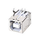 Usb Type B Dişi Soket USB 2.0 4 Pin Lehimlenebilir Elektronik Cihaz Usb Port Adaptör Konnektör