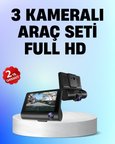 Full HD 1080P 3 Kameralı Araç DVR – Gece Görüşlü ve G-Sensörlü Güvenlik ?