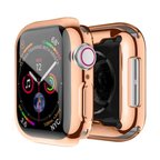 ALLY Apple Watch 7-8 45mm 360 Koruma Ultra Slim Silikon Kılıf-(5775)