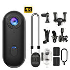 Mini Wifi Su Geçirmez Giyilebilir 1080P H.264 Aksiyon Kamerası