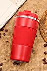 500 ml Kırmızı Çelik Termos