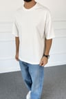 Basic Oversize Tişört | STK2065-Tişört