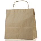 Çanta Kraft 33x33x20 Cm Burgu Sap 50 ADET