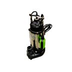 V750F 1 HP Pis Su Foseptik Parçalayıcılı Açık Fanlı Dalgıç Pompa - Bakır Sargı