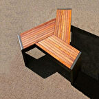 Bahçe Bank Modeli Metal Bahçe Oturma Bankları