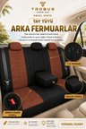 Hyundai Accent Era 2006-2011 Uyumlu Angel Serisi Tay Tüyü Koltuk Kılıfı Taba Siyah