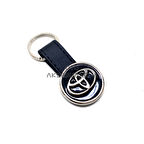 Toyota Deri Luxury Metal Oto Anahtarlık Siyah