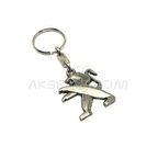 Peugeot Metal Oto Anahtarlık Siyah Krom