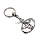 Toyota Metal Luxury Oto Anahtarlık Krom