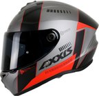Motosiklet Full Face Draken S Mat Kırmızı V.2 Motor Kaskı Çift Vizörlü