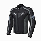 Motosiklet Montu Full Korumalı 4 Mevsim Pu Kaplama Deri ve Maxdura Kumaş Mont Siyah Yeni