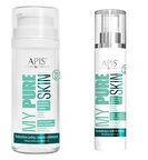 MY PURE SKIN - Hidrojel Peeling & Cilt Dengeleyici Tonik - 2'li Set