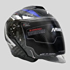 Arwic Street Yarım Açık  Kask Güneş Vizörlü 