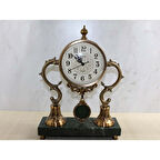 Altı Mermer Sarkaçlı Masa Üstü Saat